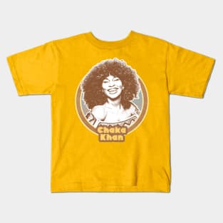 Chaka Khan //// Retro Style Fan Art Design Kids T-Shirt